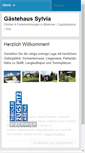 Mobile Screenshot of haussylvia.at